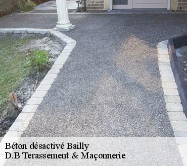 Béton désactivé  bailly-78870 D.B Terassement & Maçonnerie