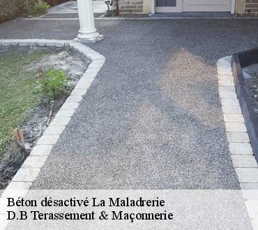 Béton désactivé  la-maladrerie-78300 D.B Terassement & Maçonnerie