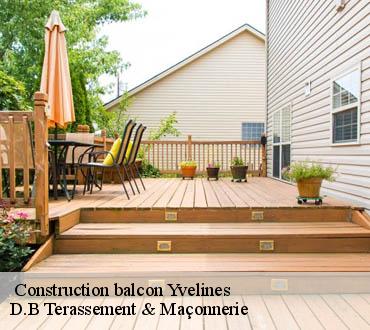  Construction balcon 78 Yvelines  D.B Terassement & Maçonnerie