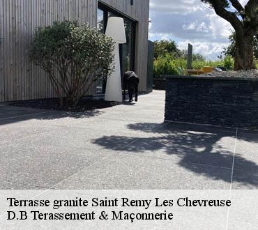 Terrasse granite  saint-remy-les-chevreuse-78470 D.B Terassement & Maçonnerie