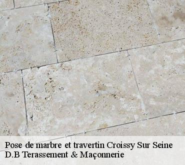 Pose de marbre et travertin  croissy-sur-seine-78290 D.B Terassement & Maçonnerie