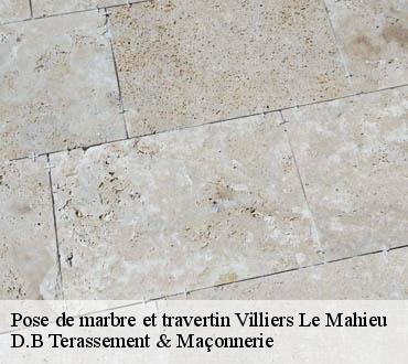 Pose de marbre et travertin  villiers-le-mahieu-78770 D.B Terassement & Maçonnerie