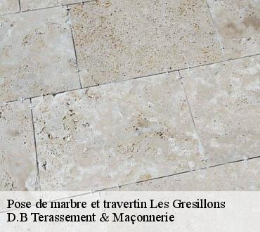 Pose de marbre et travertin  les-gresillons-78955 D.B Terassement & Maçonnerie