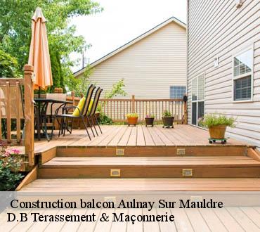  Construction balcon  aulnay-sur-mauldre-78126 D.B Terassement & Maçonnerie