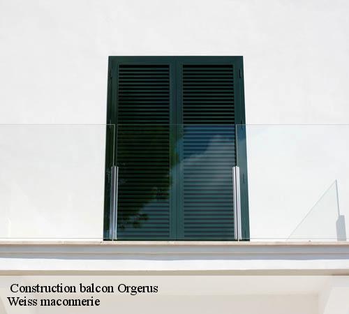  Construction balcon  orgerus-78910 Weiss maconnerie