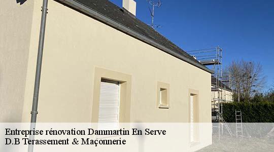 Entreprise rénovation  dammartin-en-serve-78111 D.B Terassement & Maçonnerie