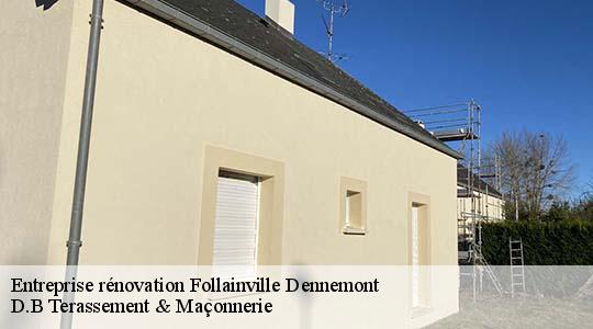 Entreprise rénovation  follainville-dennemont-78520 D.B Terassement & Maçonnerie