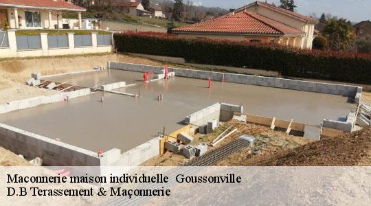 Maconnerie maison individuelle   goussonville-78930 D.B Terassement & Maçonnerie