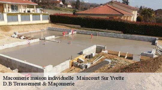 Maconnerie maison individuelle   maincourt-sur-yvette-78720 D.B Terassement & Maçonnerie